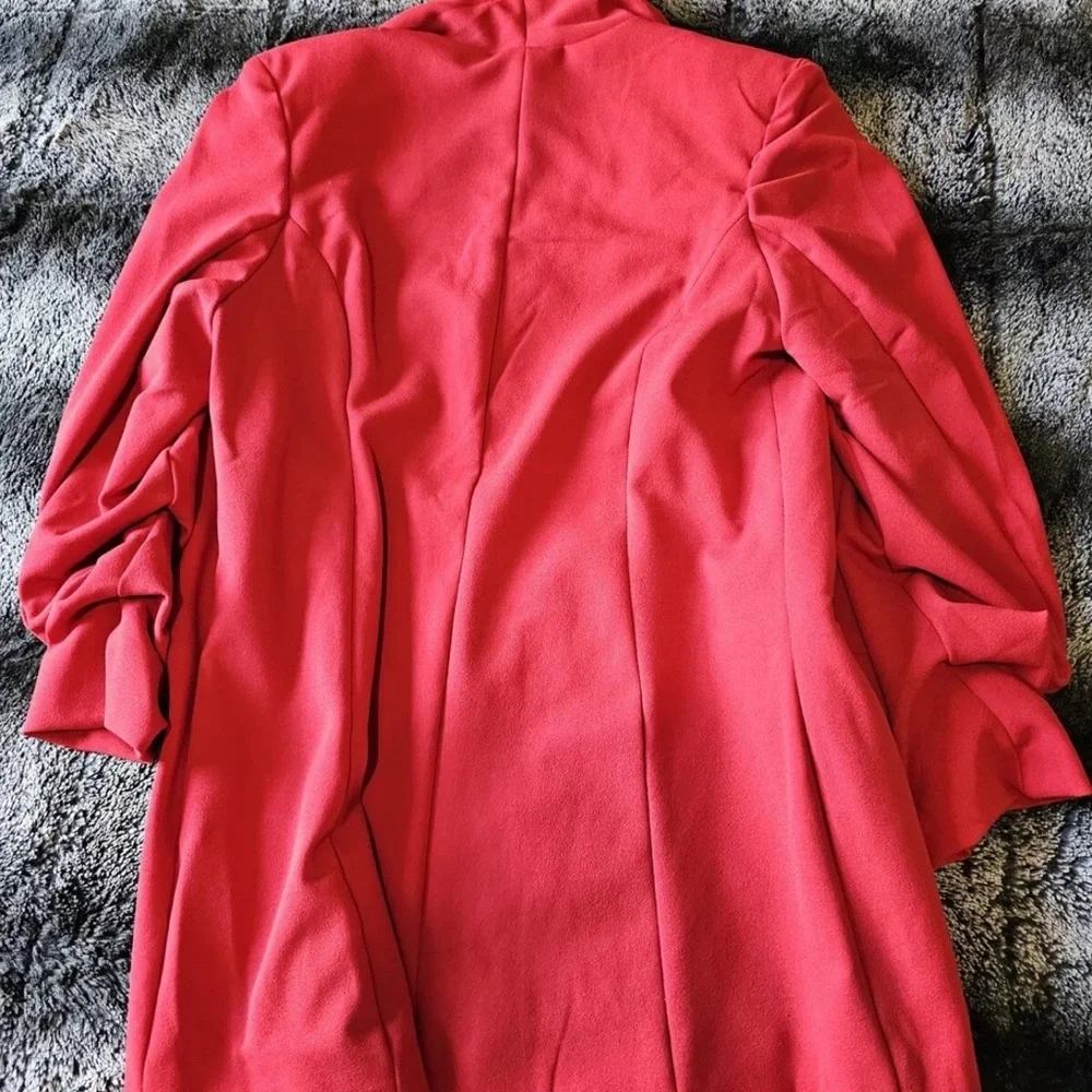 #25 Red Fashion Nova Blazer - Picture 3 of 4